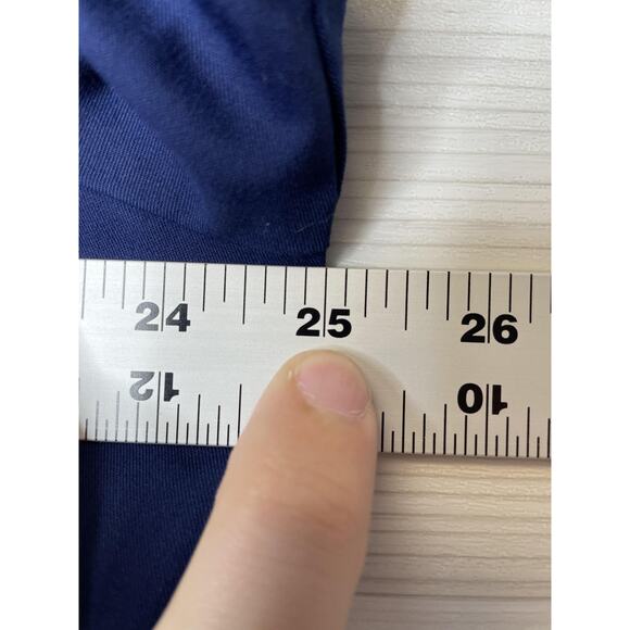 Healing Hands Purple Label Scrub Top Womens 2X Navy Blue 2172X Pockets - Picture 5 of 9